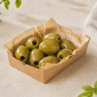 Oliwki zielone w ziołach (pudełko 125 ml)